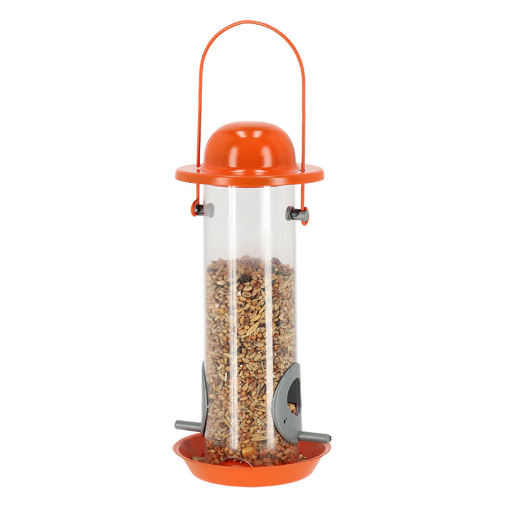 Nature Shades Silo Bird Feeder - Orange