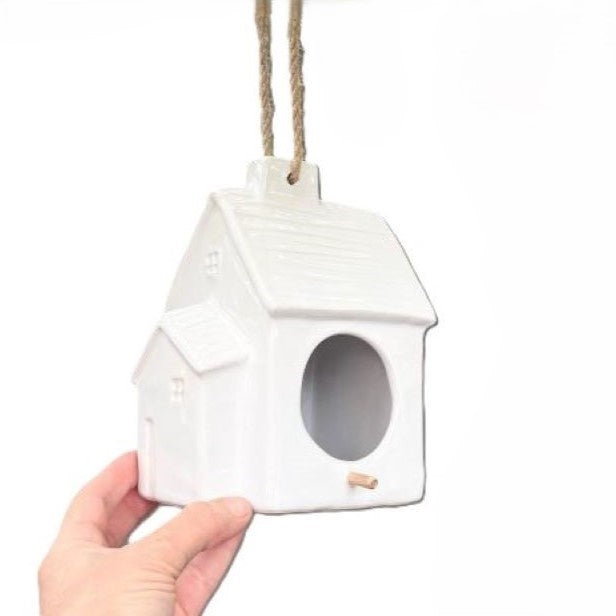 Mode Bird House - White