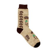 LAFITTE Socks - Echidna - Tan (W8-11, M6-10)