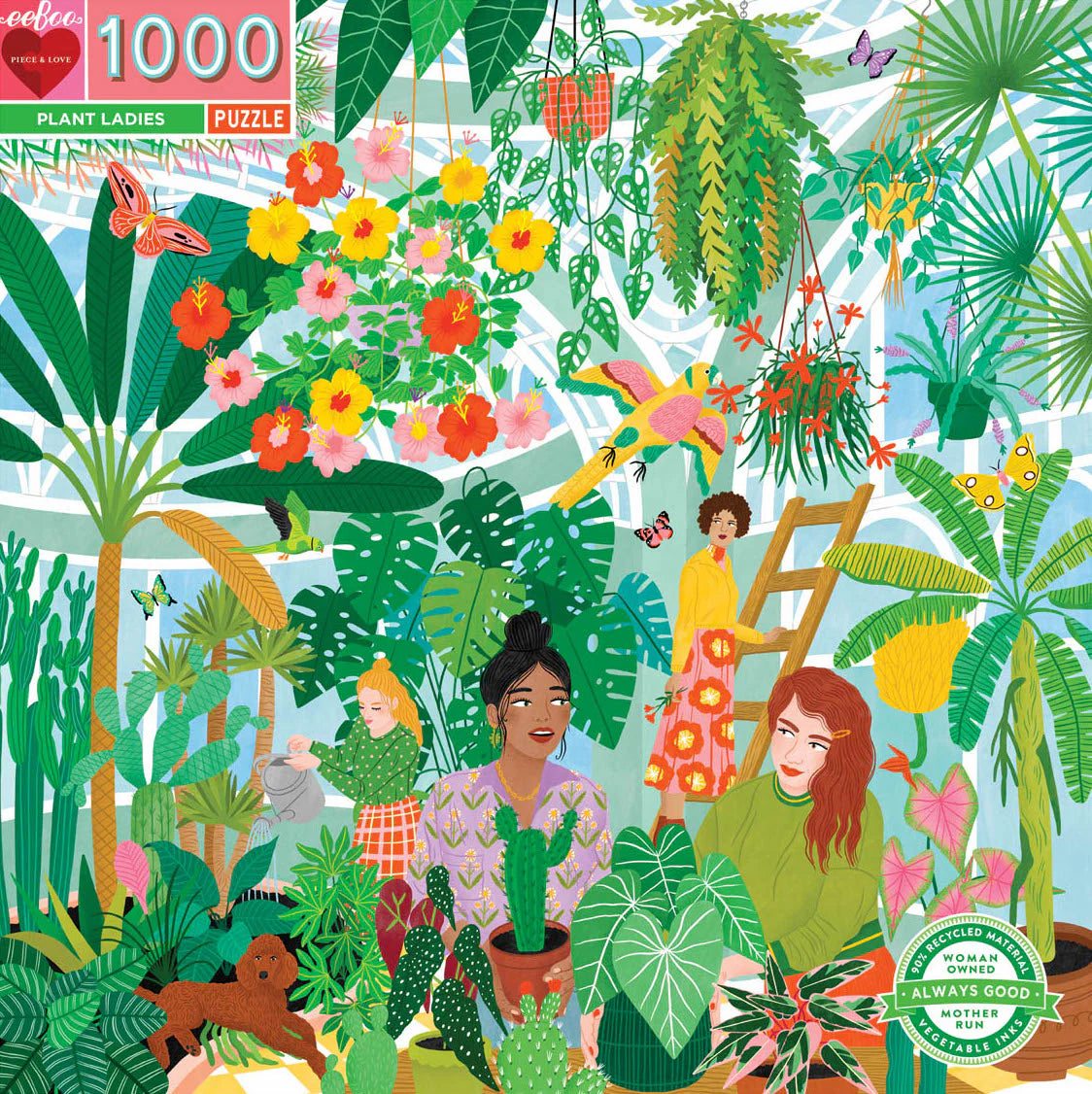 1000pc Puzzle - Plant Ladies