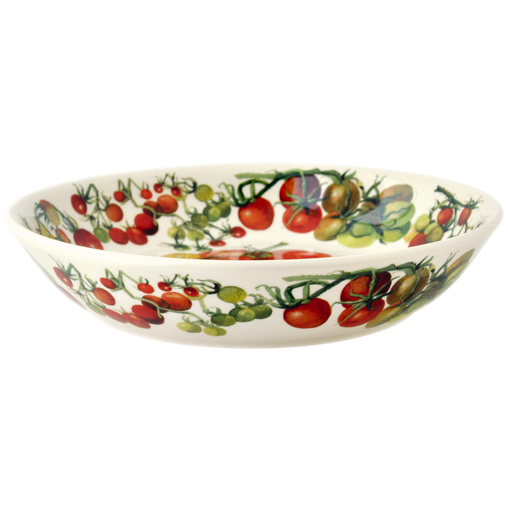 Pasta Bowl Medium - Vegetable Garden Tomatoes