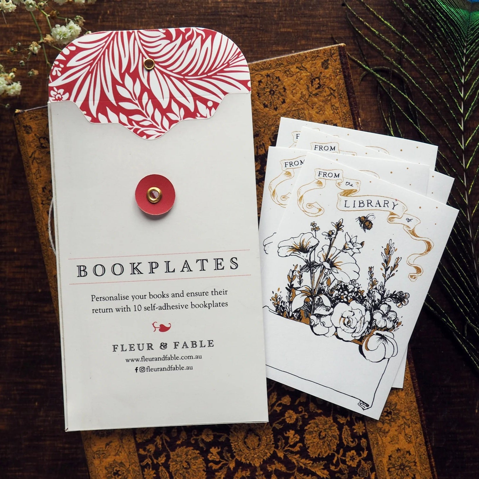 Bookplates - English Garden