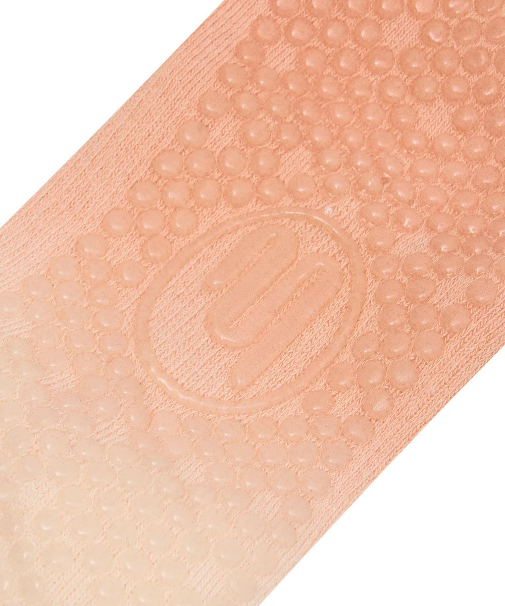 Slide On Grip Socks - Fade Coral