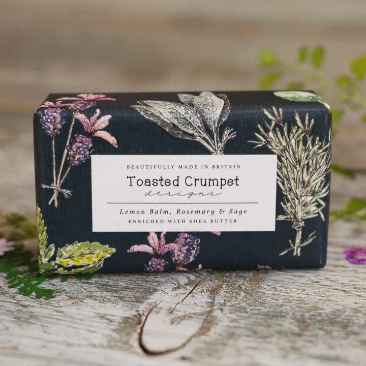 Lemon Balm, Rosemary & Sage Soap