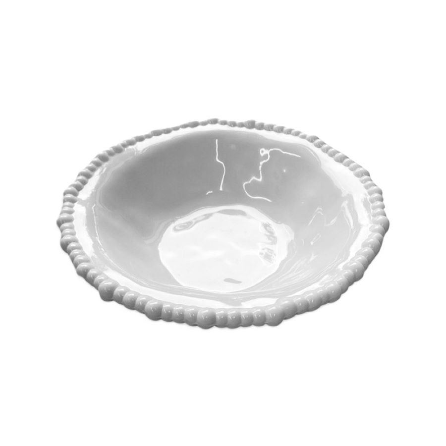 Melamine Pearl Side Bowl – White