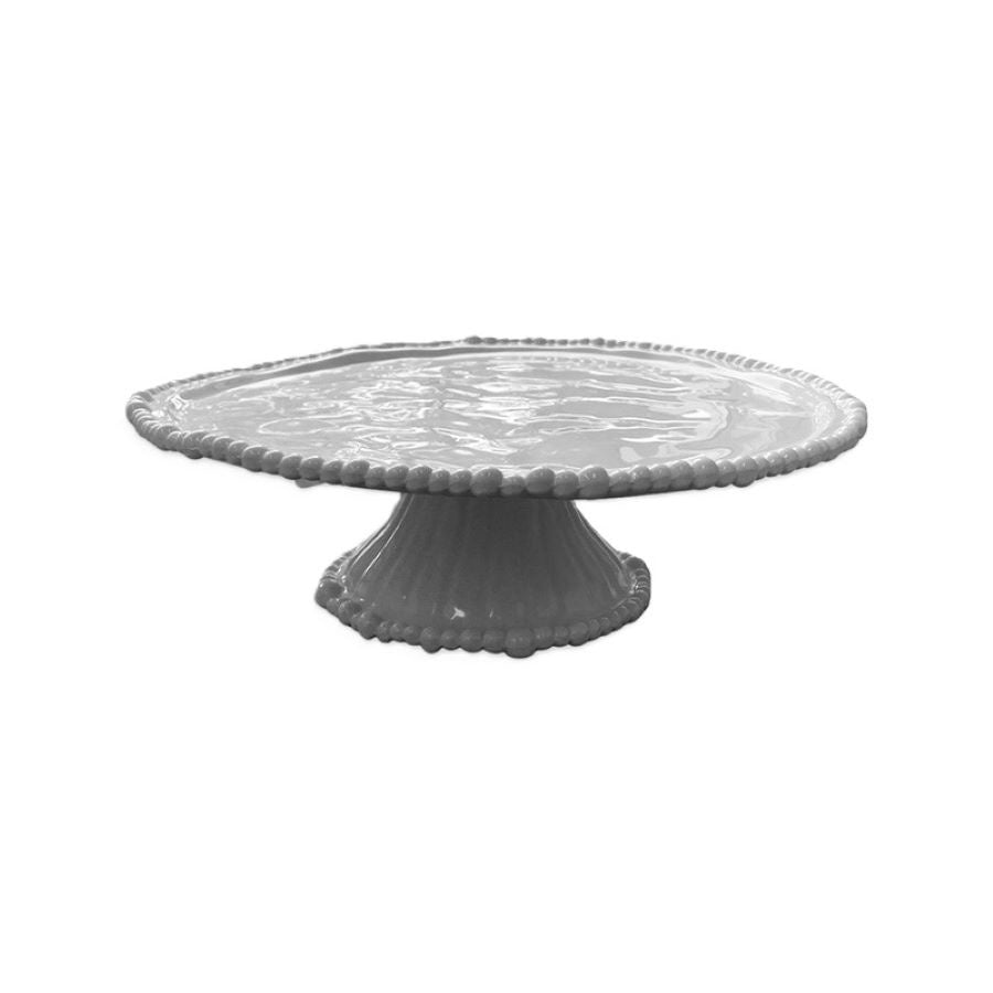 Melamine Pearl Cake Stand – White