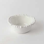Melamine Pearl Snack Bowl 12cm - White