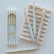 Retro Pen (4) - Pastel Rainbow