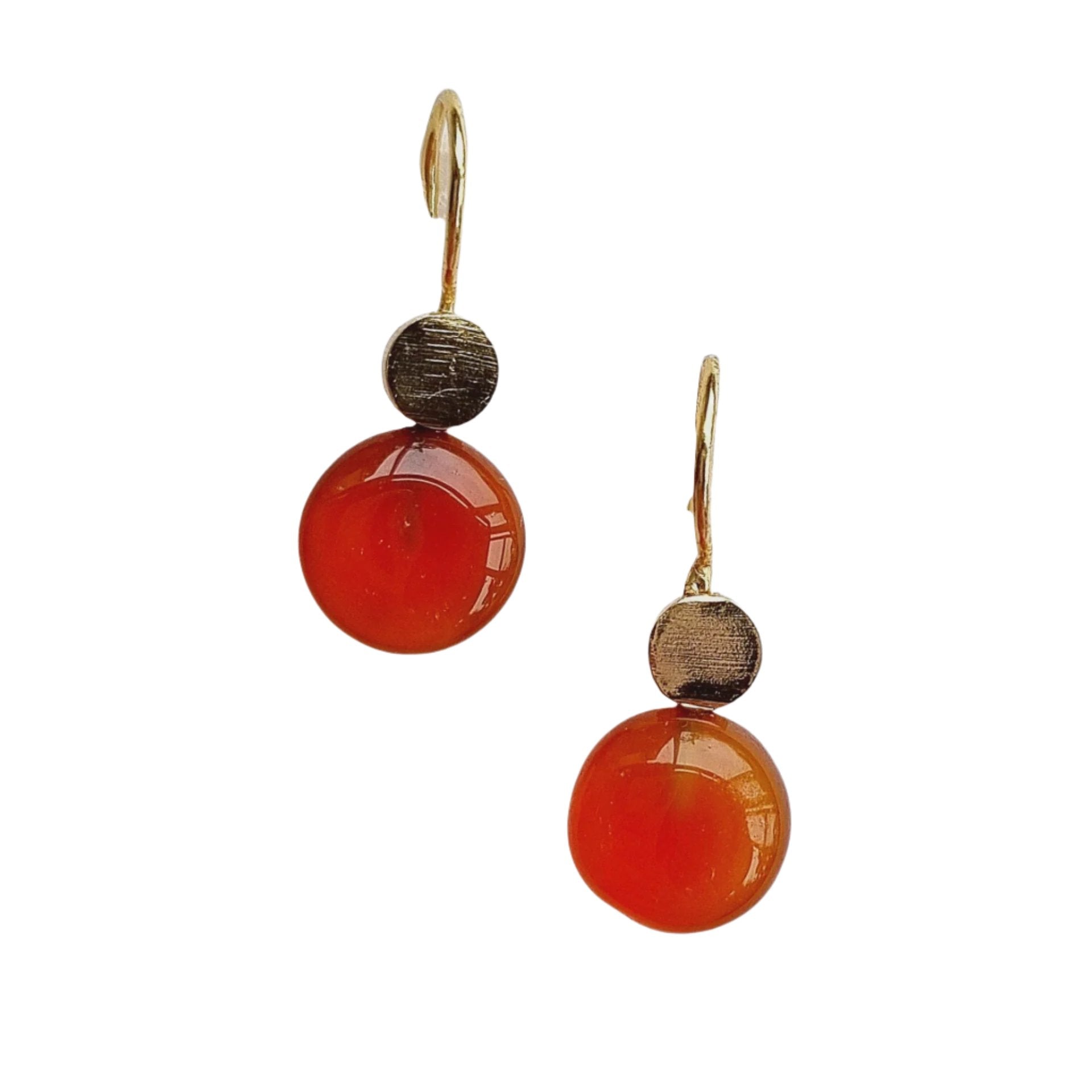 Lainie Pearl Earring - Orange