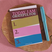 Daily Gratitude Pad | Work Hard, Play Nice | A6