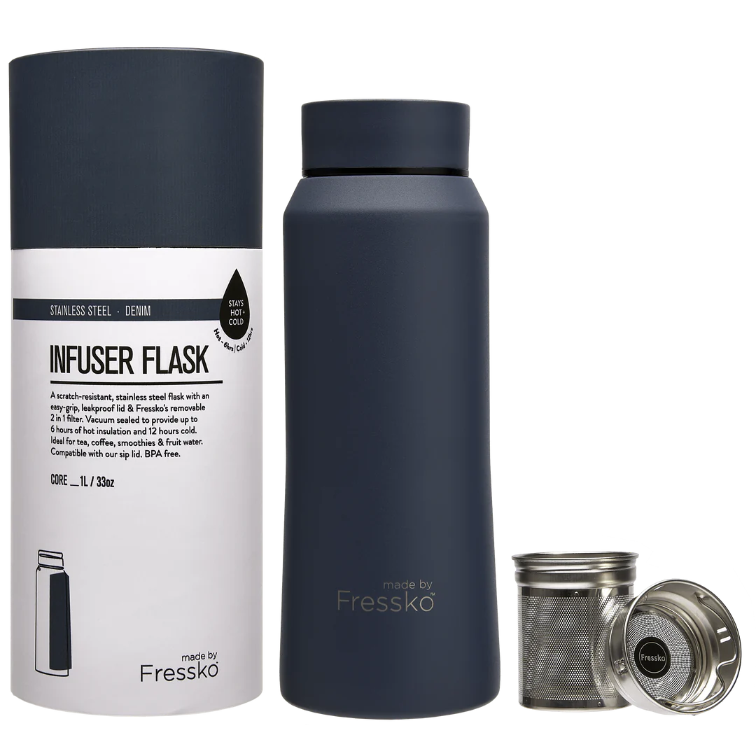 Core Infuser Core Infuser Flask 1L - Denim – Wileaway