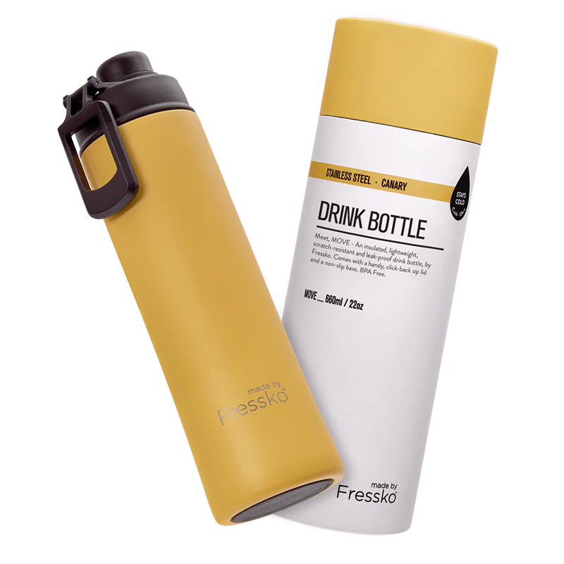Move Drink Bottle 660mL - Canary