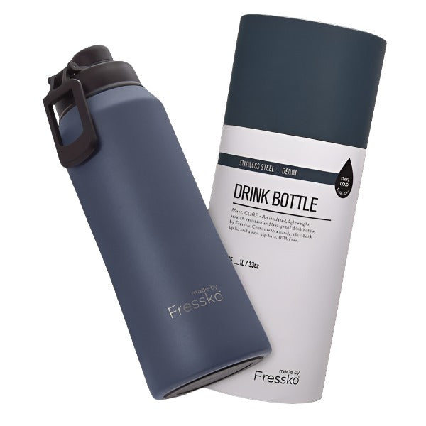 Core Drink Bottle 1L - Denim