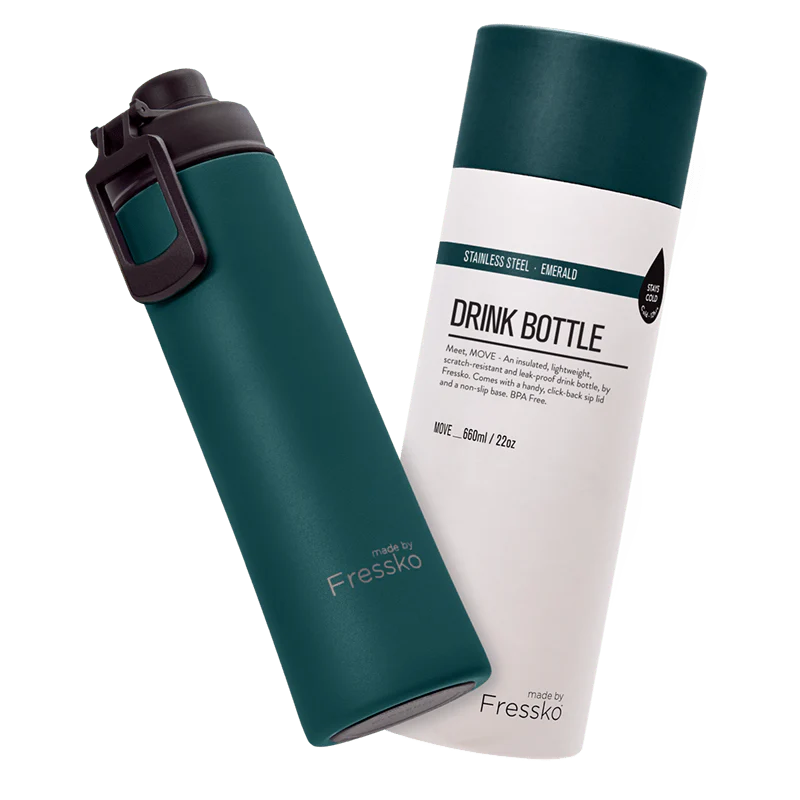 Move Drink Bottle 660mL - Emerald