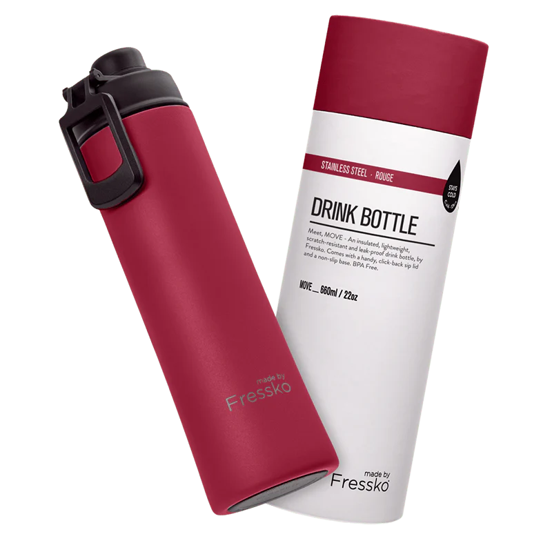 Move Drink Bottle 660mL - Rouge