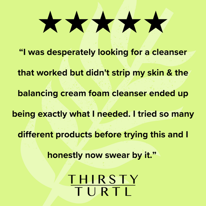 Forest Therapy Balancing Cream Foam Cleanser