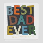 Best Dad Ever Happy Father's Day Card