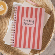 Reading Journal A5 | Deckchair Stripe | Hardcover