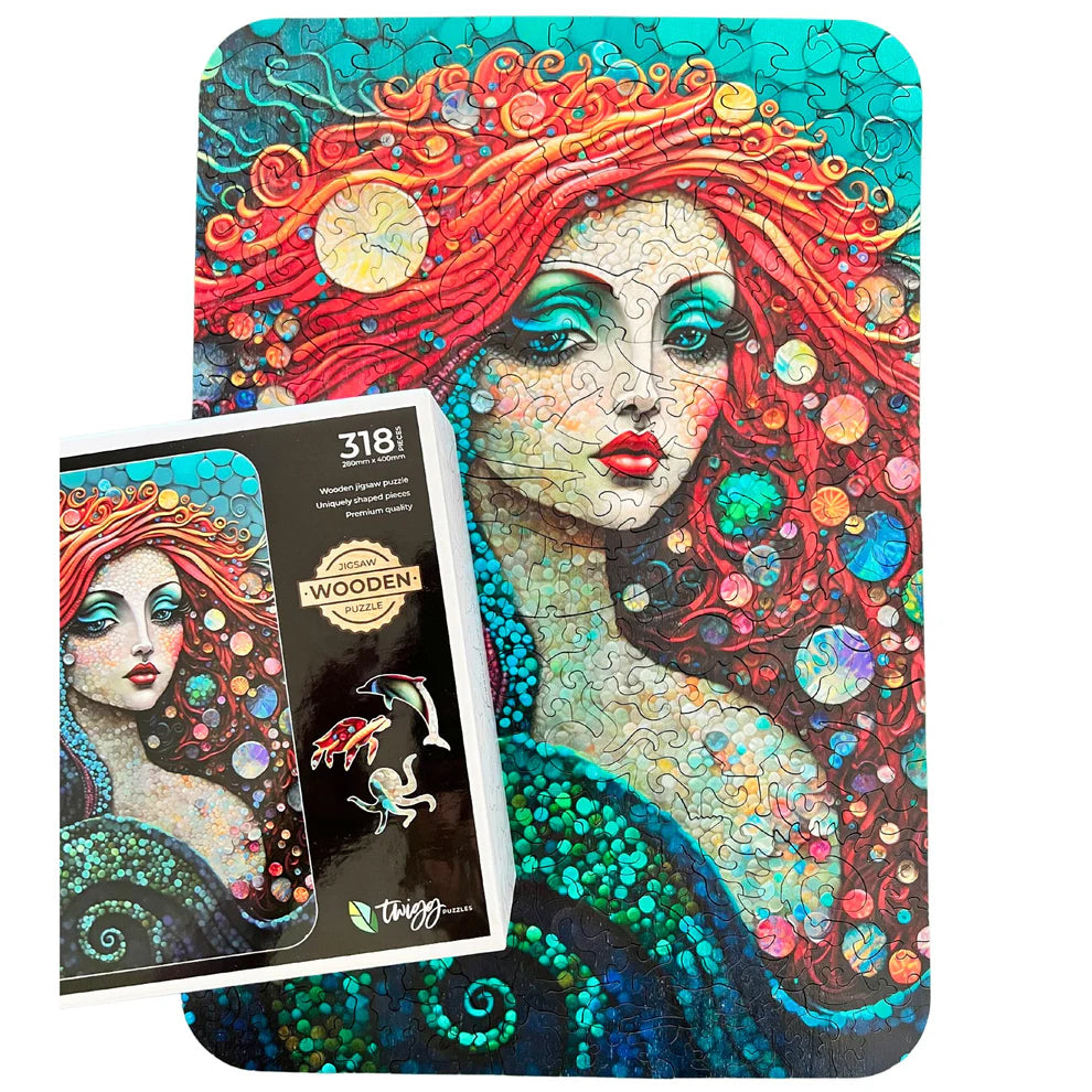 318pc Wooden Puzzle - Mesmerising Mermaid