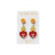 Flaming Hearts Earrings