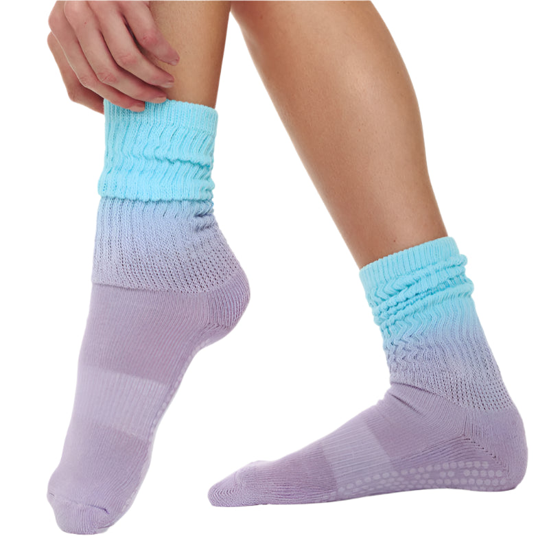 Scrunch Grip Socks - Flashdance