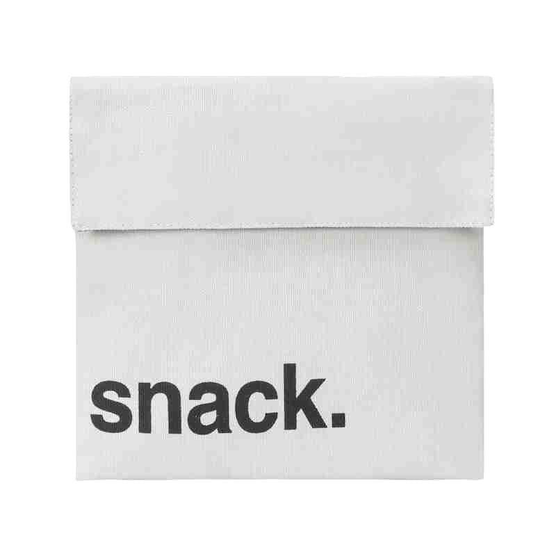 Flip Snack Sack - Grey/Black