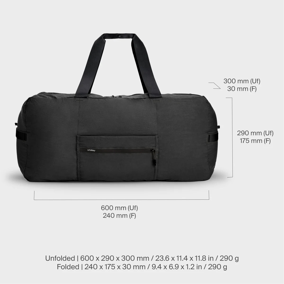 Foldable Duffel (55L) - Olive