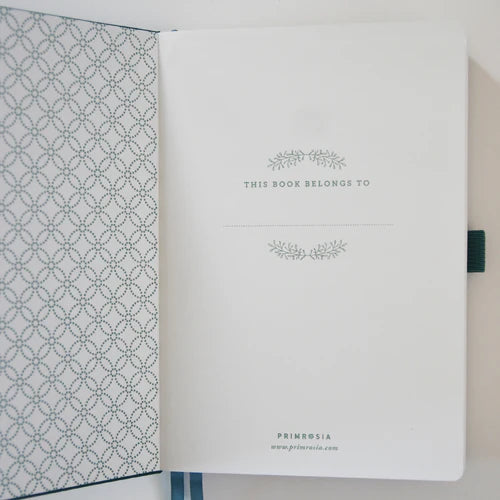 Dot Grid Notebook - Deer Woodlands Teal