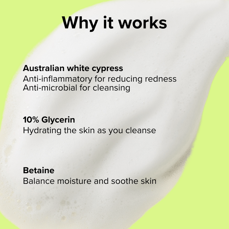 Forest Therapy Balancing Cream Foam Cleanser