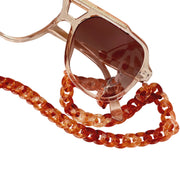 Glasses Chain Chunky - Capri Tortoise Shell