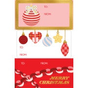 Sticker Gift Labels - Funky Baubels