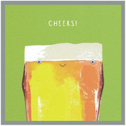 Googly Card - Cheers Beer