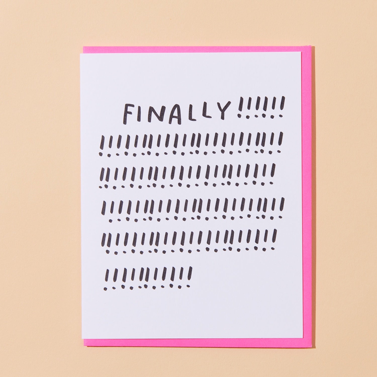 Finalllyyyyyyy!!!!!!! Letterpress Card