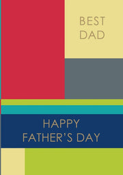 Best Dad Happy Father's Day Card