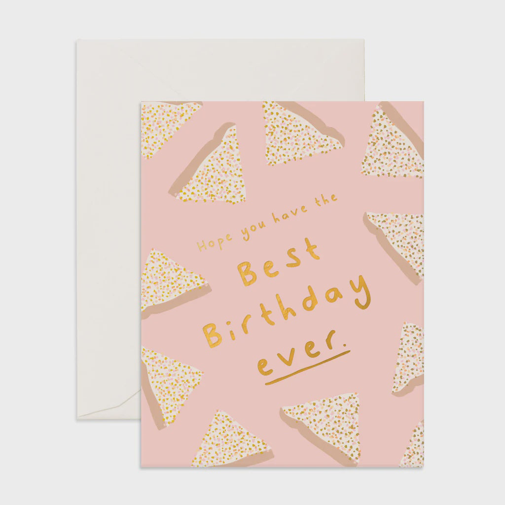 Birthday Fairy Bread Greeting Card