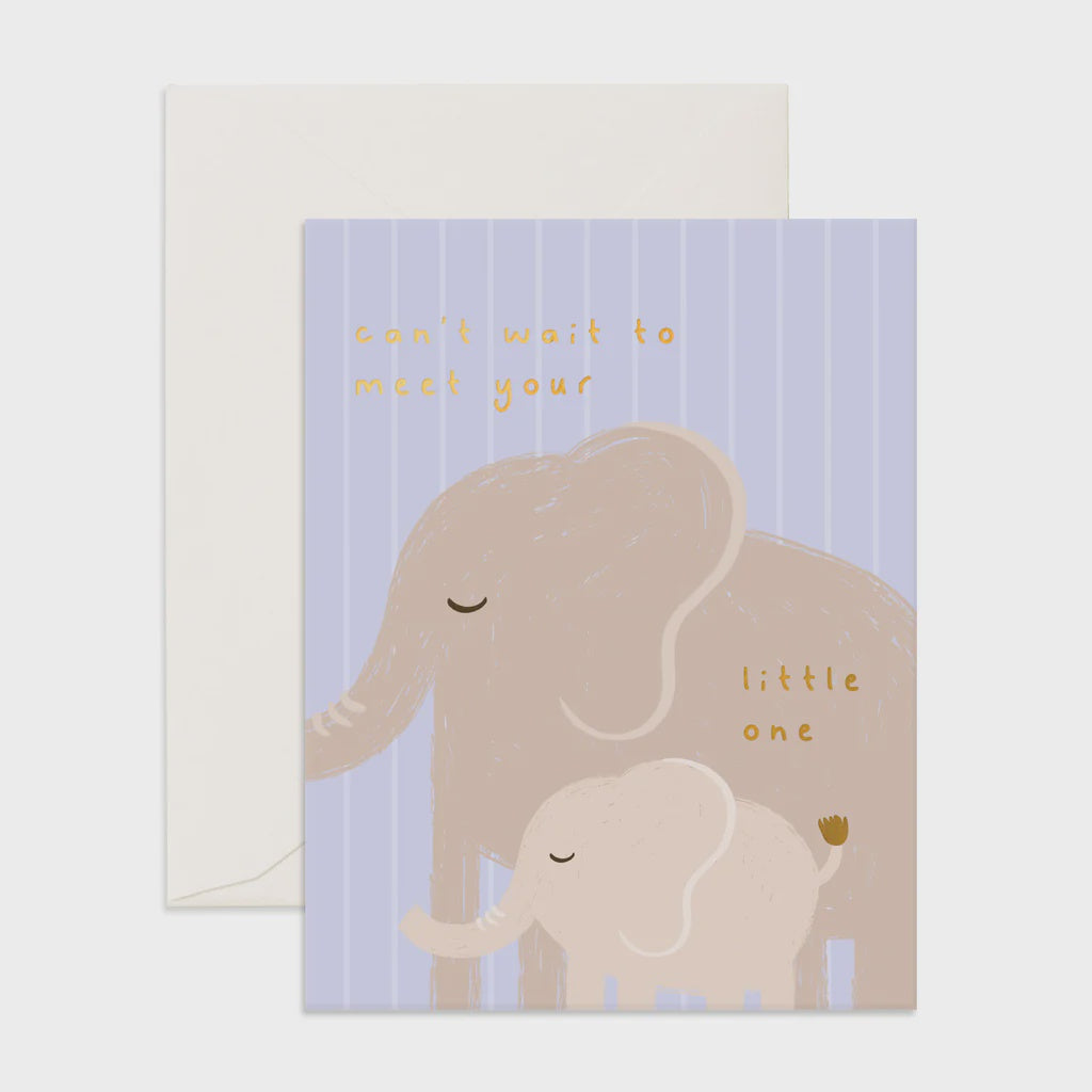 Little One Elephant Card