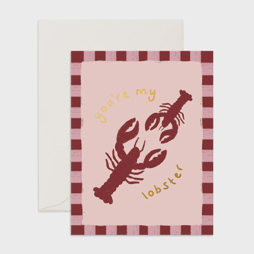 You're My Lobster Greeting Card