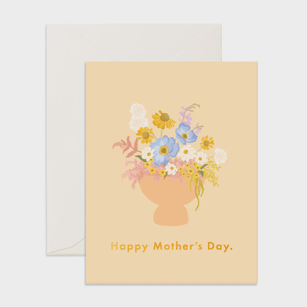 Mother's Day Vase Greeting Card