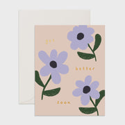 Get Better Soon Daisies Greeting Card