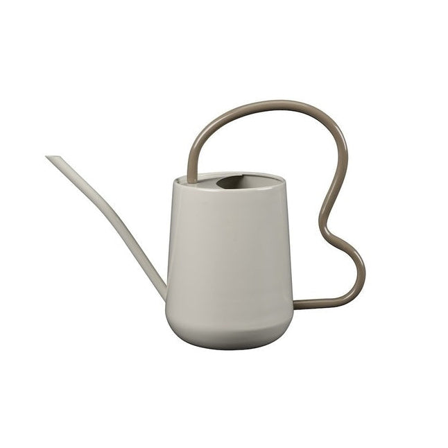 Scalloped Indoor Watering Can 1.2L - Mushroom