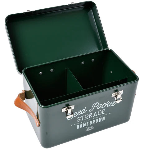 Seed Packet Storage Tin- Frog
