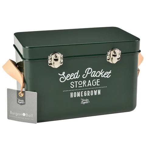 Seed Packet Storage Tin- Frog