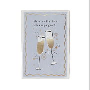 This Calls For Champagne Card