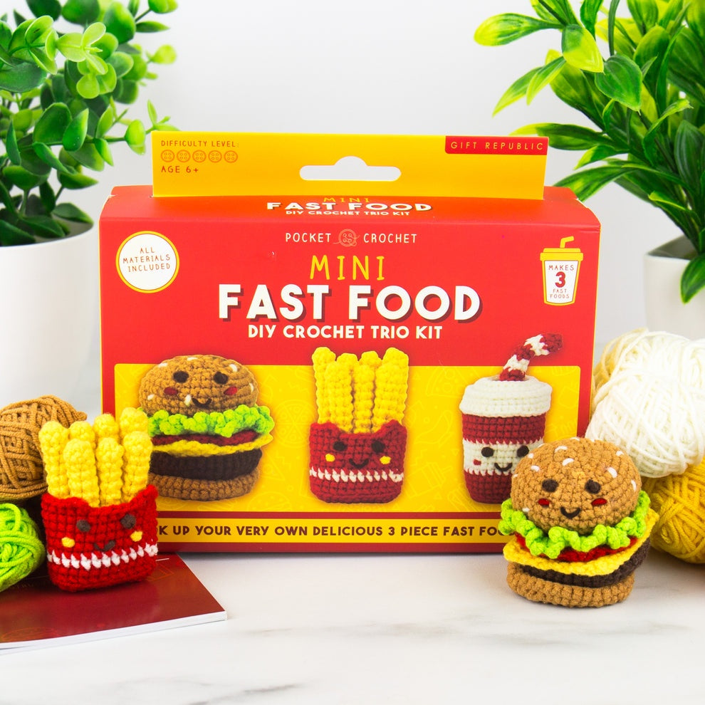 Pocket Crochet - Fast Food