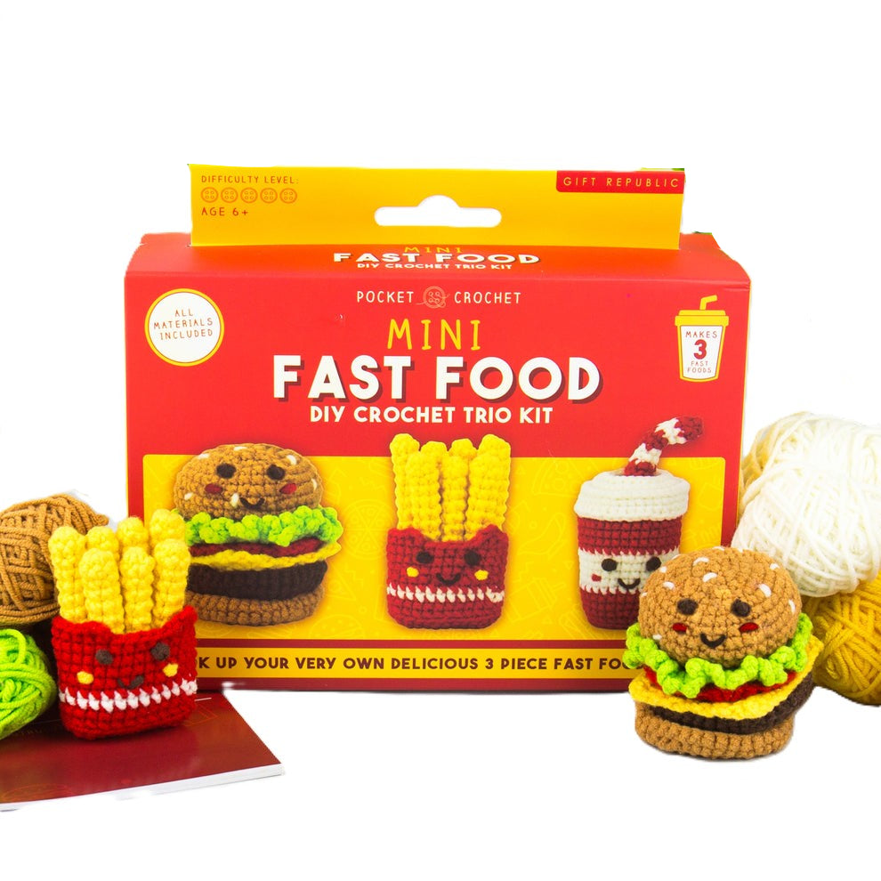 Pocket Crochet - Fast Food
