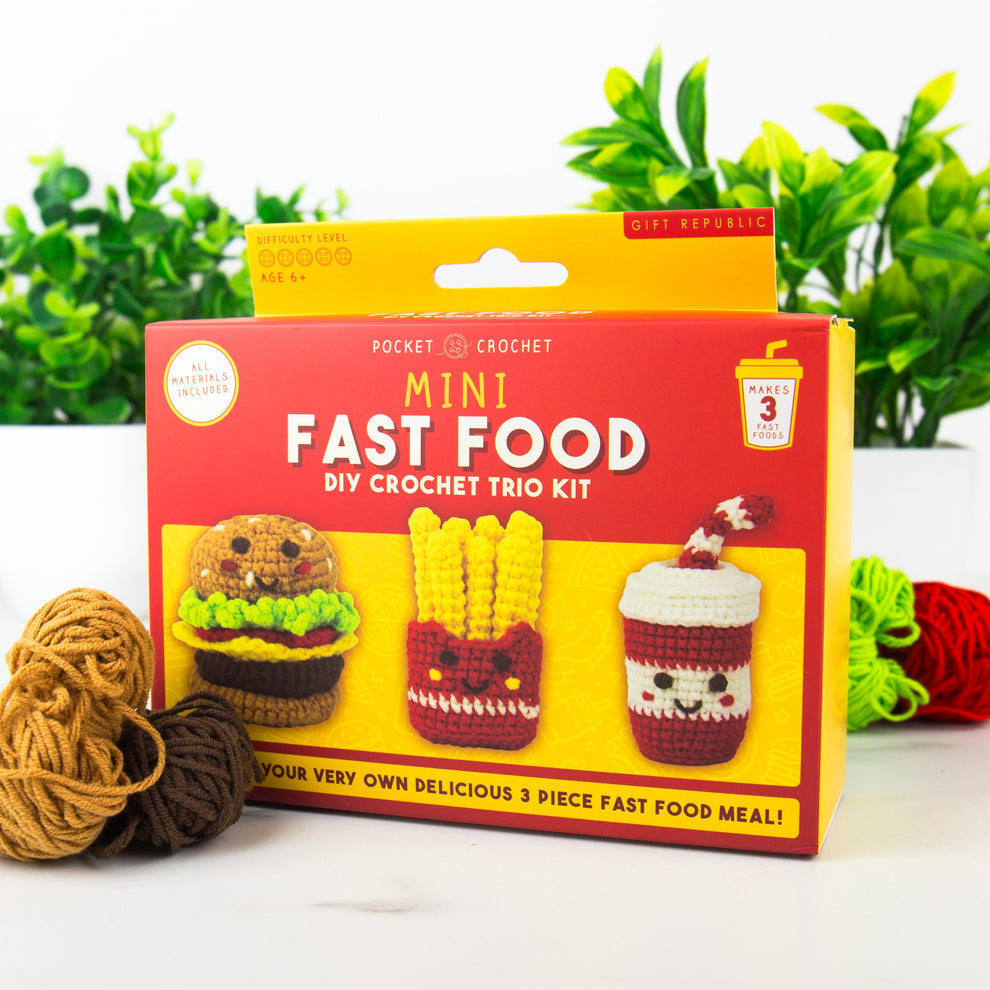 Pocket Crochet - Fast Food