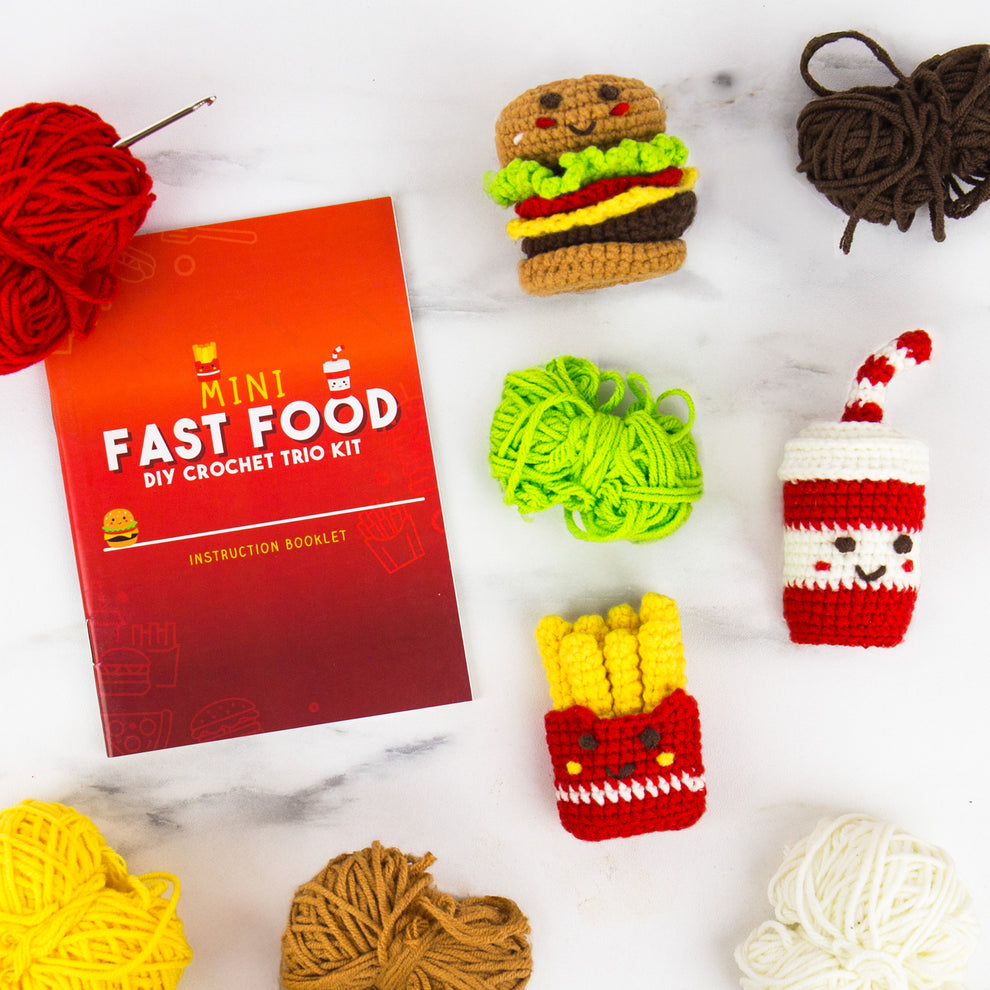 Pocket Crochet - Fast Food