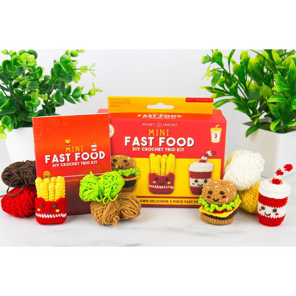 Pocket Crochet - Fast Food
