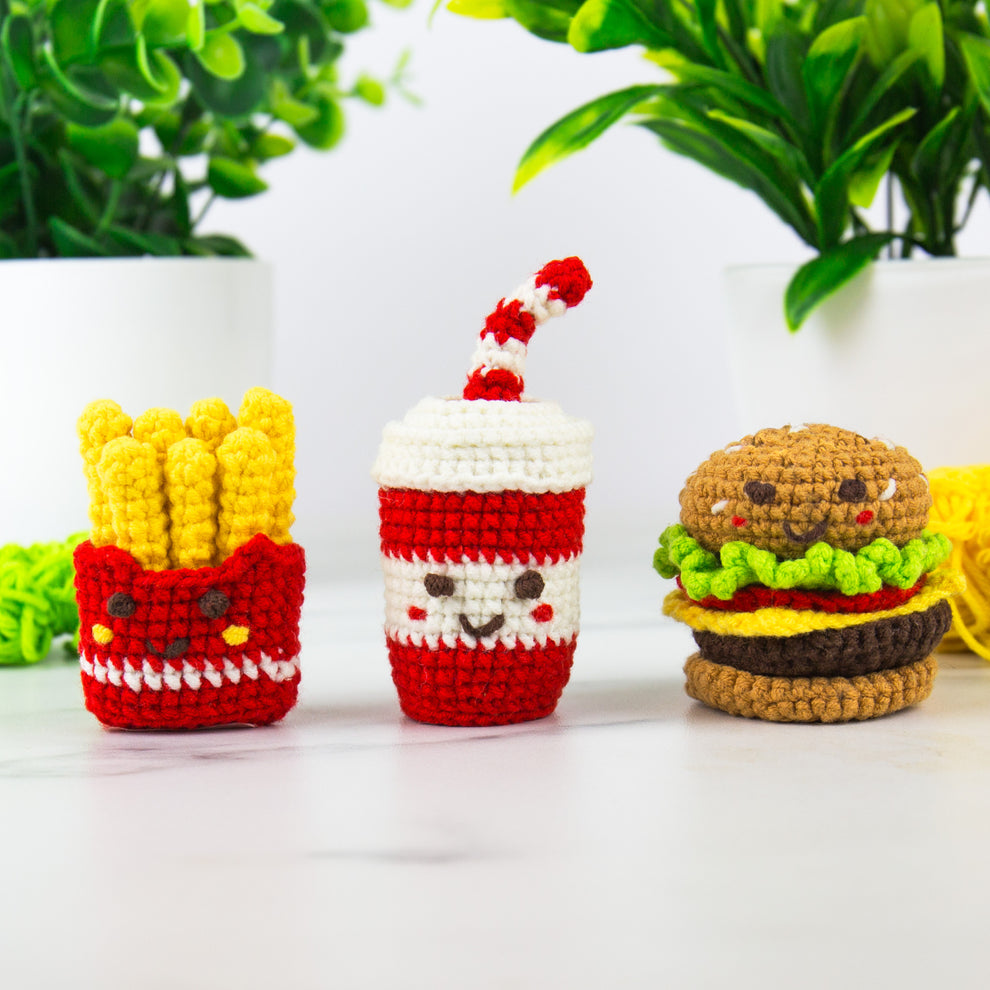 Pocket Crochet - Fast Food