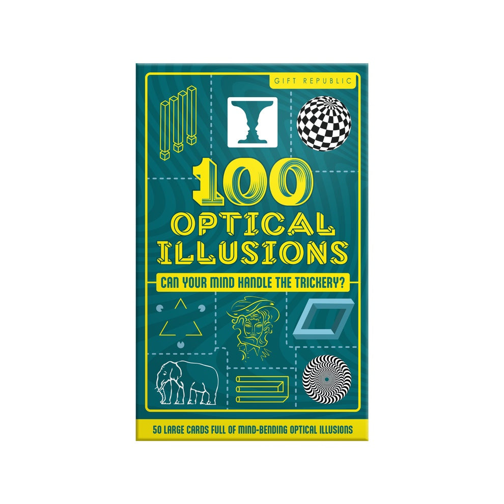 100 Optical Illusions Cards